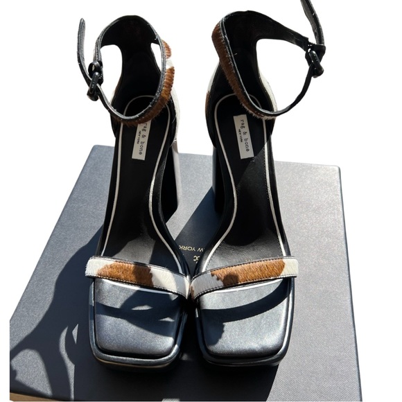 Rag & Bone Matrix Sandal in Cow print - Picture 10 of 16